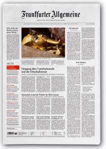 FAZ-Jahresabo für Lehrer und Schüler kostenlos